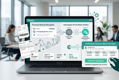 Capa Automação de contas a pagar com IA - Claude Code p