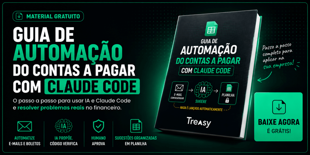 Banner da Automa&ccedil;&atilde;o de Contas a Pagar com IA